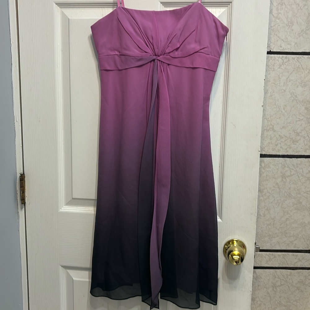 BCBG strapless hombre dress